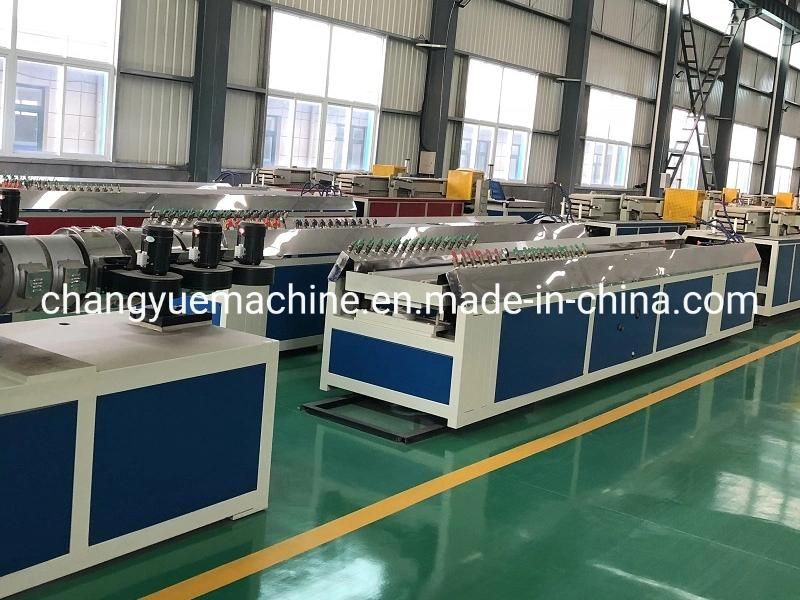 Best Price WPC PVC Window and Door Profile Making Machine Door Frame Plastic Extruder Machine