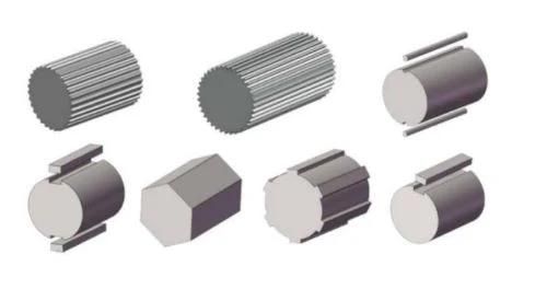 Durable High Torque Twin Screw Shaft