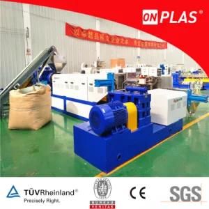 Single Screw Waste Plastic Granulator Recycling Pelletizer PE PP Plastic Pelletizing ...