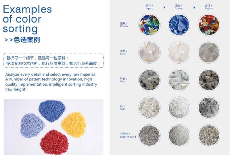Pet Plastic Bottle Flakes Colour Sorter Machine From Wenyao Manufacturer