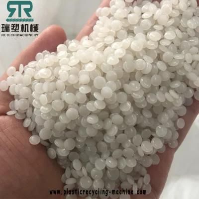 off Grade Virgin Prime LDPE/HDPE Film Recycling Machine with 200-220kg/H