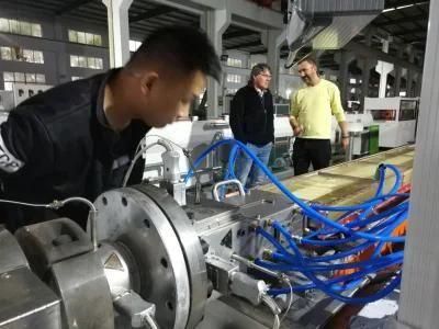 Various Type PVC Profile Extrusion Line with Net Adding Device