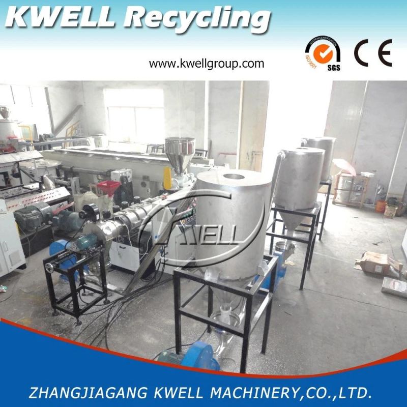 High Speed PVC Granuel Extrusion Line, Plastic Recycling Granulator for PVC