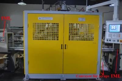 4liter 5liter Bottle Blow Molding Machine with in Molding Label