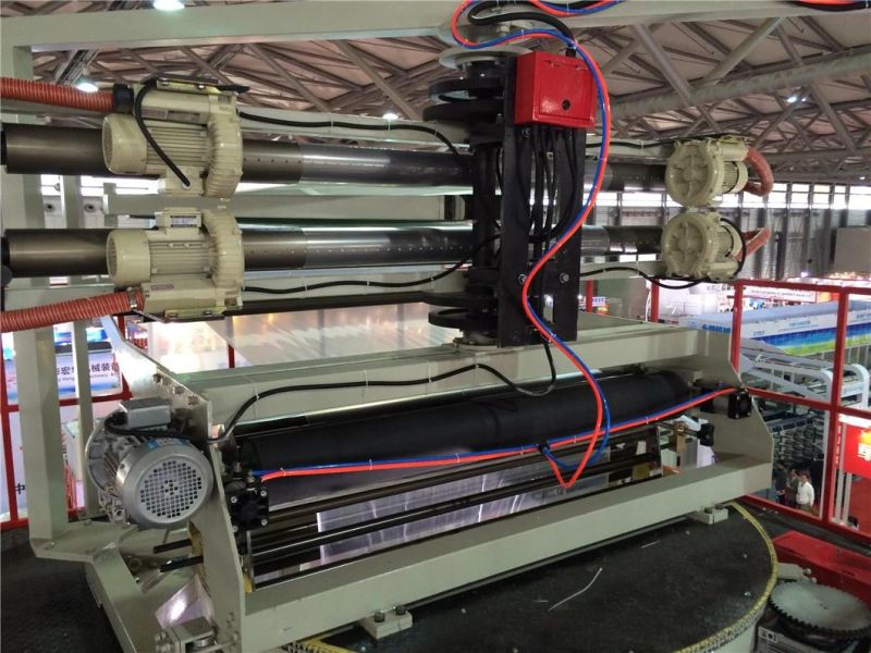 Full Automatic Three Layer Co-Extrusion with IBC & Haul-off Rotary &EPC&Automatic Double Winder Roller Changing