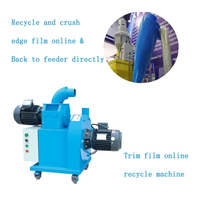Suction Online Machine Online Recycle Trim Edge Scraps Wrap Film