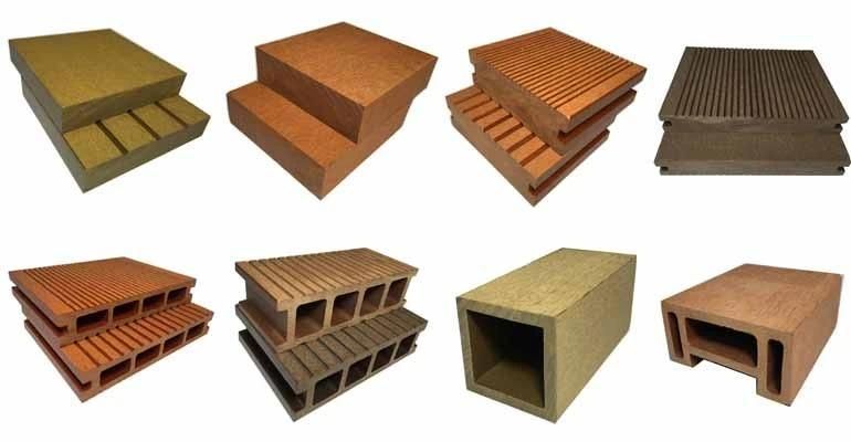 Recycled Material Waterproof Outdoor WPC Building Deck Material Laminate Wood Plastic WPC Composite Decking Flooring Panel Board Making Machine Production Line