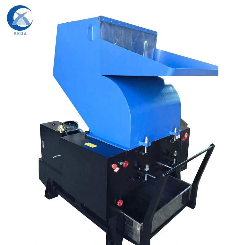 Waste Material Strong/Powerful Plastic Rubber Pet Cola Bottle PP PE Film Woven Bags Waste Cloth Wooden Wood Crusher Bucket Machine