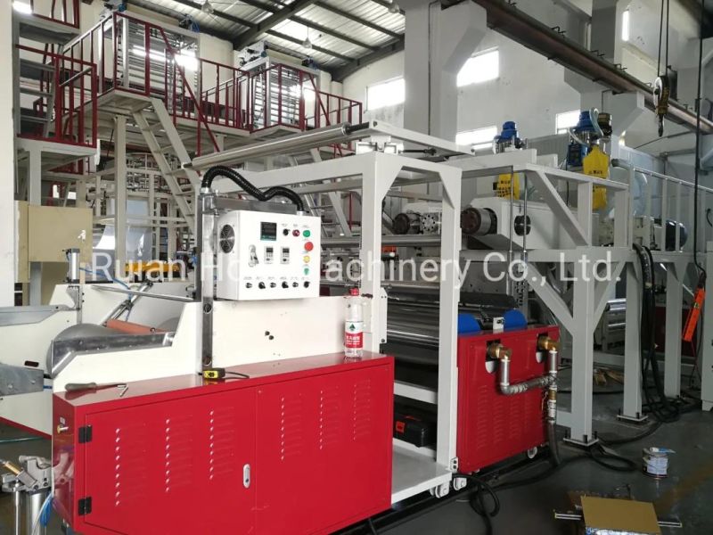 Double Screws 1000mm Stretch Film Blowing Machine