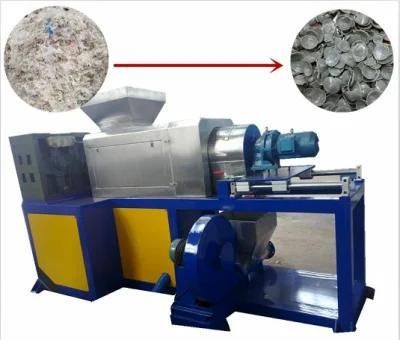Plastic PP PE Film Squeezer Dewatering Machine with Dehydration Efficiency