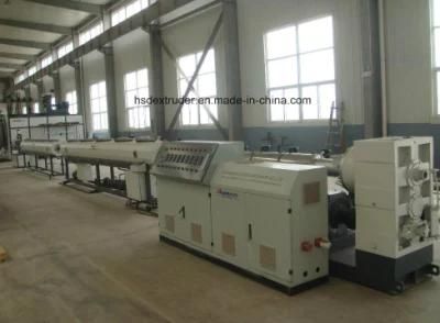 Solid Wall Water Gas HDPE Plastic Pressure Pipe Extrusion Line