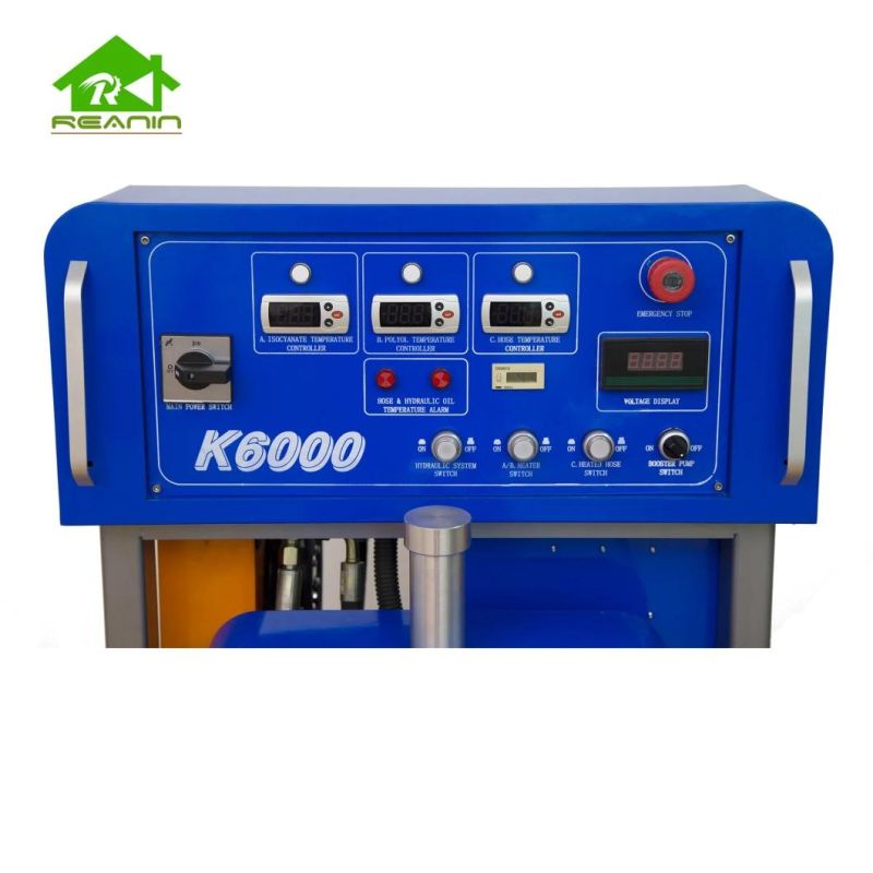 Reanin K6000 Wholesale Price Polyurethane Spray Foaming Insulation Machine Equipment Spraying Foam for Sale