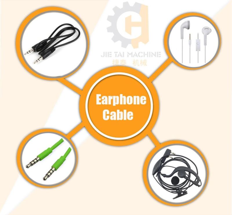High Speed Plastic PVC Cable Plug Injection High Speed Making Machine for Earphone