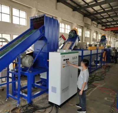 Full Automatic Waste Plastic PP PE HDPE LDPE Film Pet Bottles Flakes PVC Recycling Washing ...