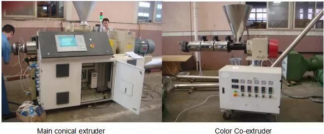 Plastic PVC Colorful Blind Sheet/Window Curtain Profile Extrusion/Extruder Machinery