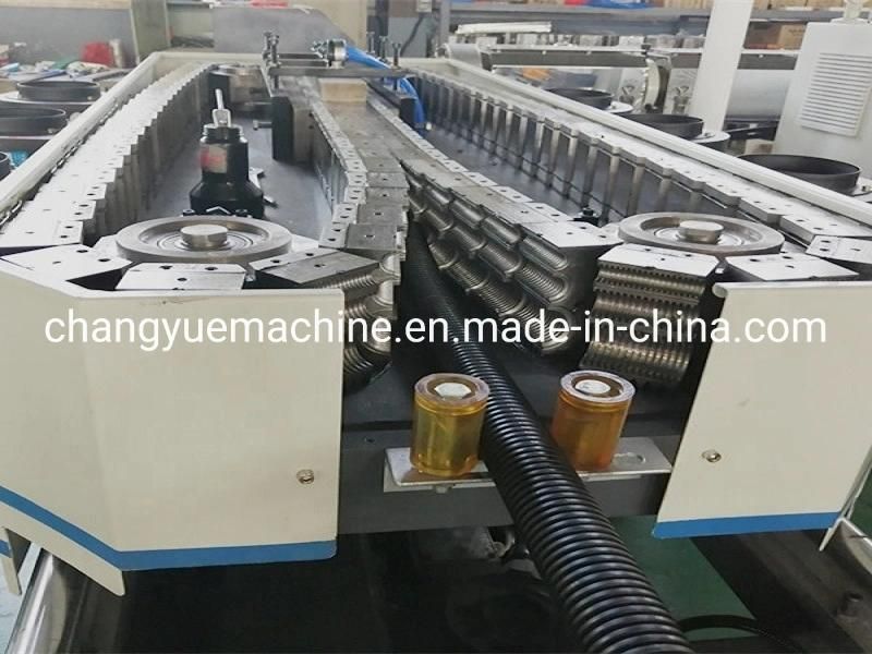 High Extrusion Capacity PVC Single Wall Corrugated Pipe Production Line
