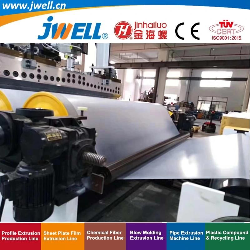 Jwell-TPU|ABS Plastic Composite Plate Recycling Agricultural Making Extruder Machine for Automobile Application Series (4)