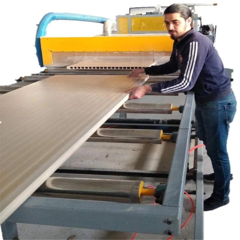 WPC PVC Foam Board Extrusion Line WPC Decking Machine