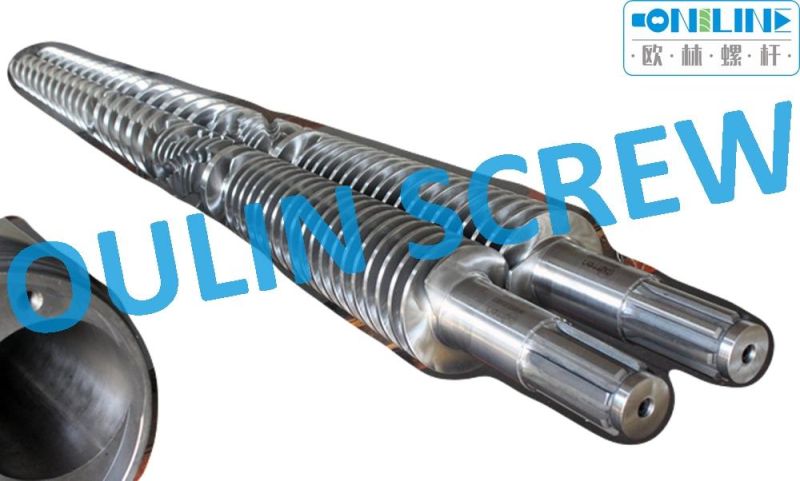 Double Screw and Conical Barrel 65/132 for PVC Extrusion