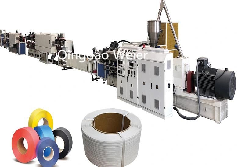 200kg/H Pet Strap Band Making Plant From 100% Recycled Pet Flakes