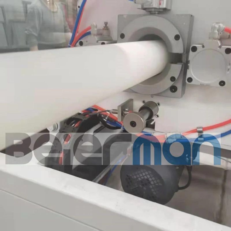 SDR11 Degree PE HDPE 20mm-200mm Pipe Sj75 Model Single Screw Extruder Making Machine Plastic Pipe Production Line