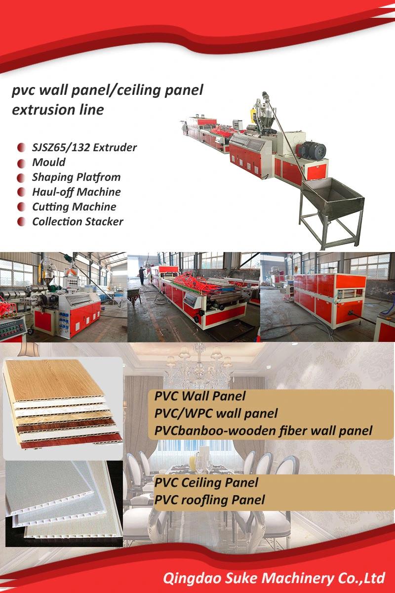 WPC Wood Plastic Composite Panel Profile Production Extrusion Line