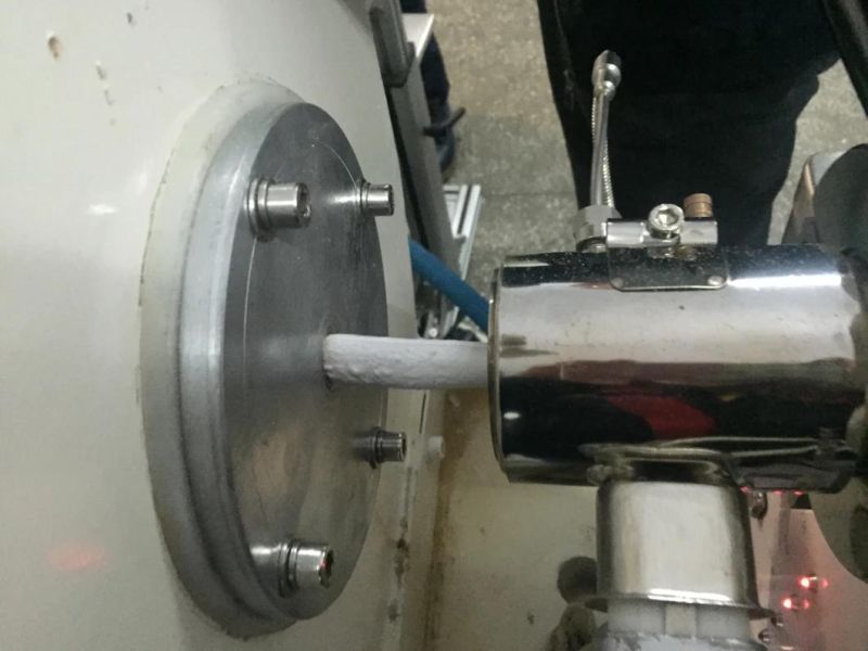 Laboratory PP Pipe Vacuum Sizing Simulation Production Test Line