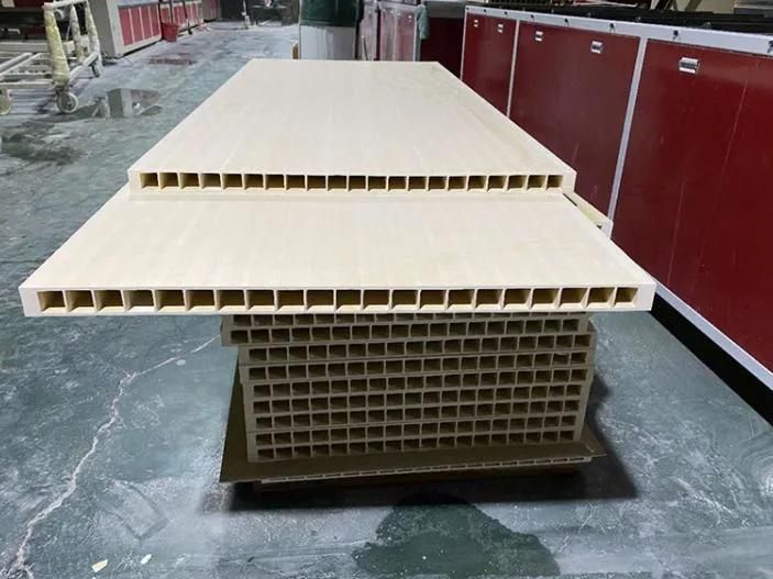 China Plastic PVC UPVC WPC Ceiling Wall Panel Board Window Profile Door Frame Outdoor Floor Decking Extrusion Production Making Extruder