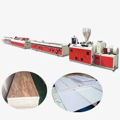 250mm 300mm 400mm 600mm PVC WPC Wall Panel Production Machine Manufacturer