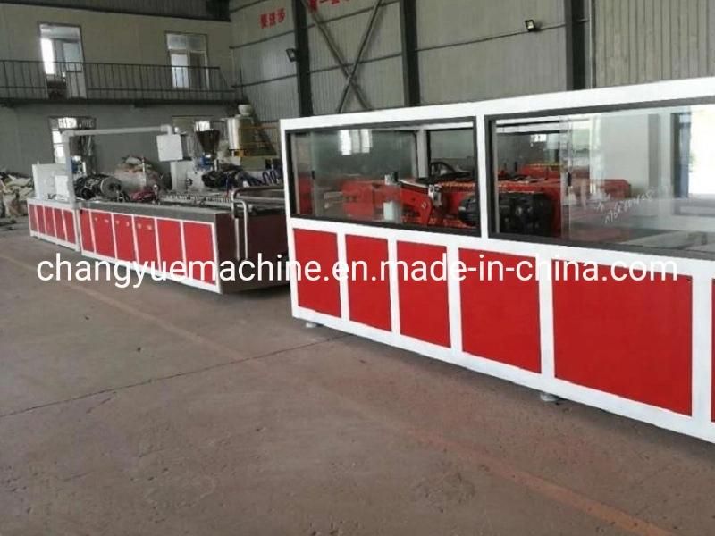 PVC WPC Wood-Plastic Profile Production Line Extrusion Machine (for Window and Door)