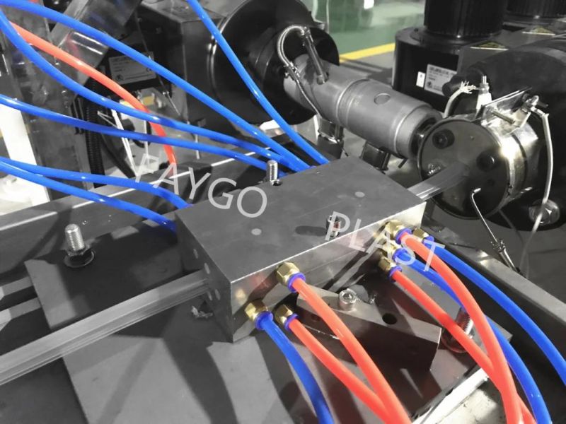 PVC Cable Channel Making Machine/Plastic Profile Extruder