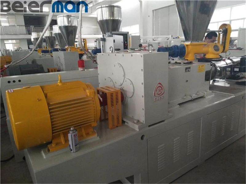 16mm-20mm Automatic UPVC PVC Wire Protection Pipe/Tube Twin Screw Extruder Machine Line Alloy Steel Pipe Molds Customized Siemens Motor