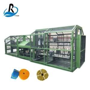 Plastic Nylon PE Polypropylene PP Rope Twine Cord Making Machine