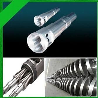 Bimetal Single Extruder Screw and Barrel for Plastic HDPE/LDPE Machinery Parts