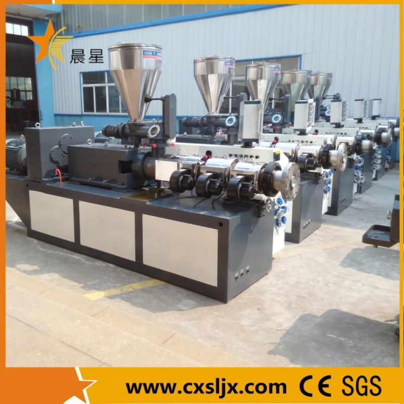 Pipe Application and New Type PVC Electric Tube Extrusion Two Cavity Pipe Line