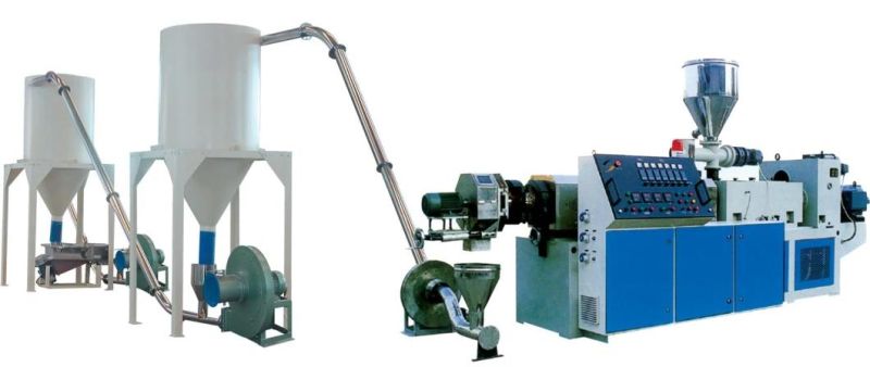 Rigid/Soft PVC Hot Cutting Granulating Machine Line