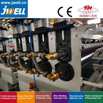 Jwell PP Corrugated Sheet Extrusion Line/Extruder/Machine