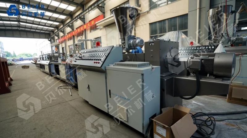 Wood Plastic Door Panel Profile Extrusion Line (WPC Board Machinery)