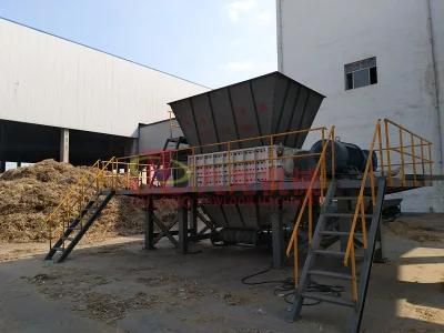 Biomass Waste Shredding as Fuel Corn Straw Shredder