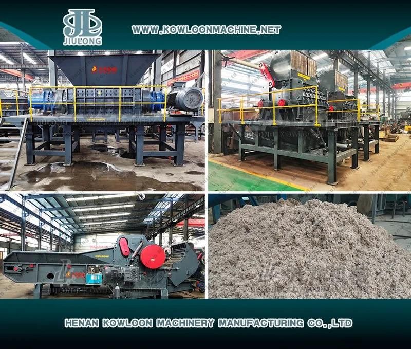 Aocc Wasted Paper Shredder Machine Cardboard Paper Fiber Production Line