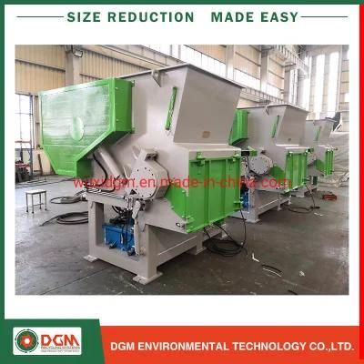 Rigid Plastic Post Industrial Film Construction Film Crushing Shredder for Plastic ...