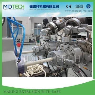 16-63mm PVC Double Pipe Extrusion Line/Twin Cavity Extrusion Line