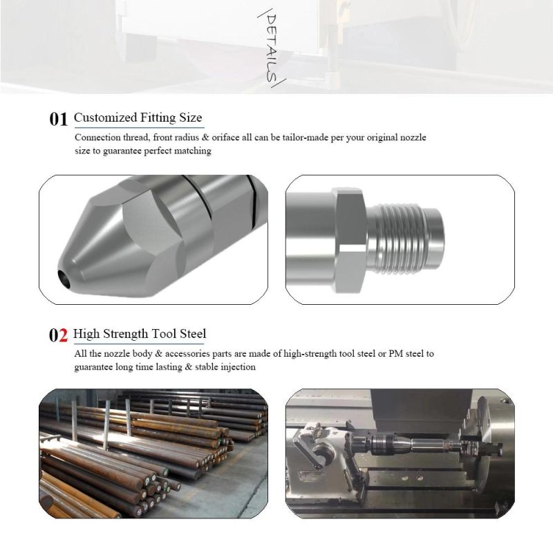 Plastic Injection Moulding Machine Spare Parts Nozzle Flange