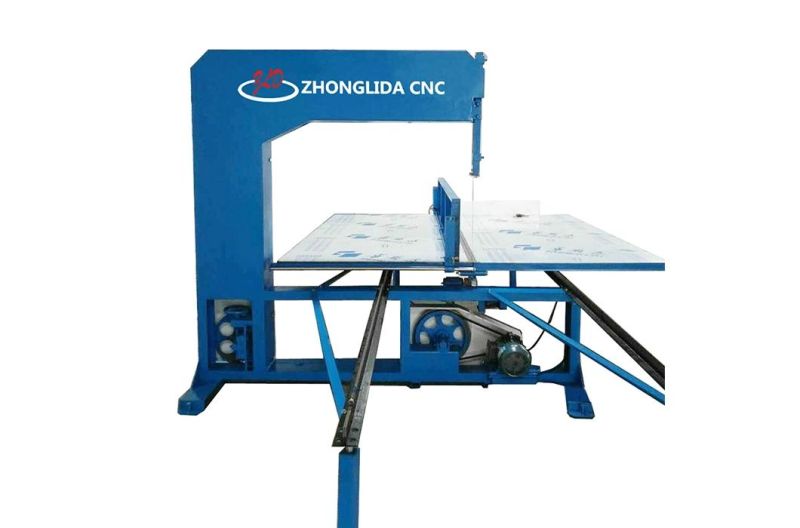 Middle Vertical Upright Foam Cutting Machine Sponge Cutter Machine
