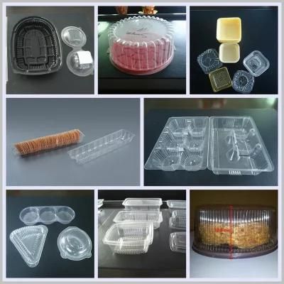Automatic Plastic Thermoforming Machine Pet /BOPS /PLA/Biodegradable Material Forming ...