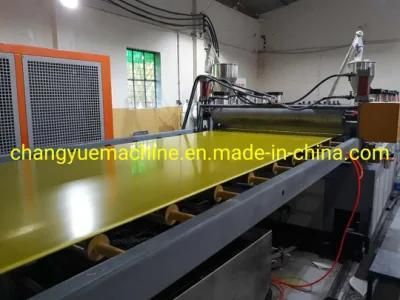 Wood Plastic PVC Foam Board Extrusion Machine