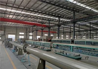 HDPE PP PPR PVC Pipe Extrusion Line Plastic Pipe Making Machine for Water or Gas Pipe
