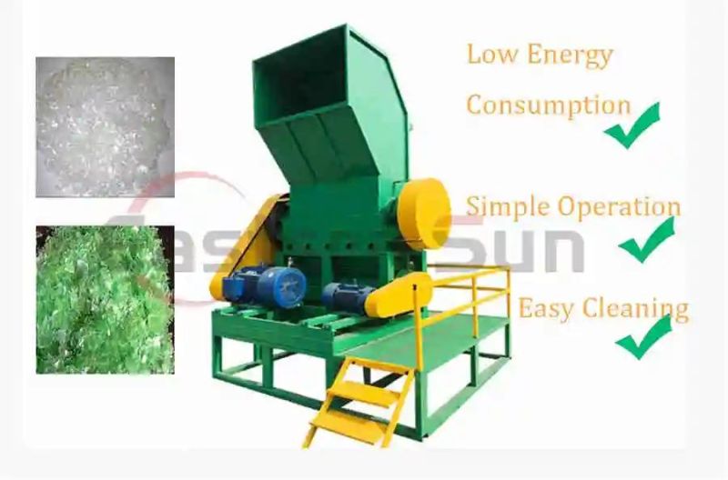 High Speed 1000 Kg/H Waste Plastics Recycling Production Lines Granulator Machine (crushing&washing&drying)