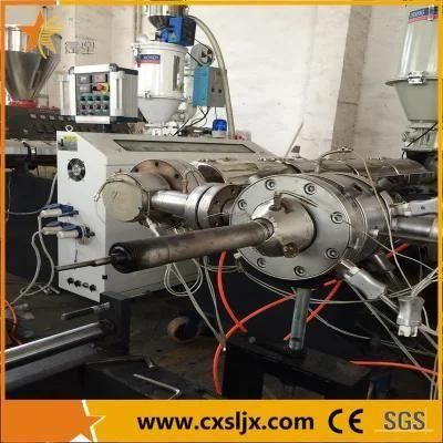 PE PVC Double Wall Corrugated Pipe Making Machinery