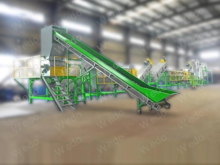 Waste Plastic HDPE Recycling Machine